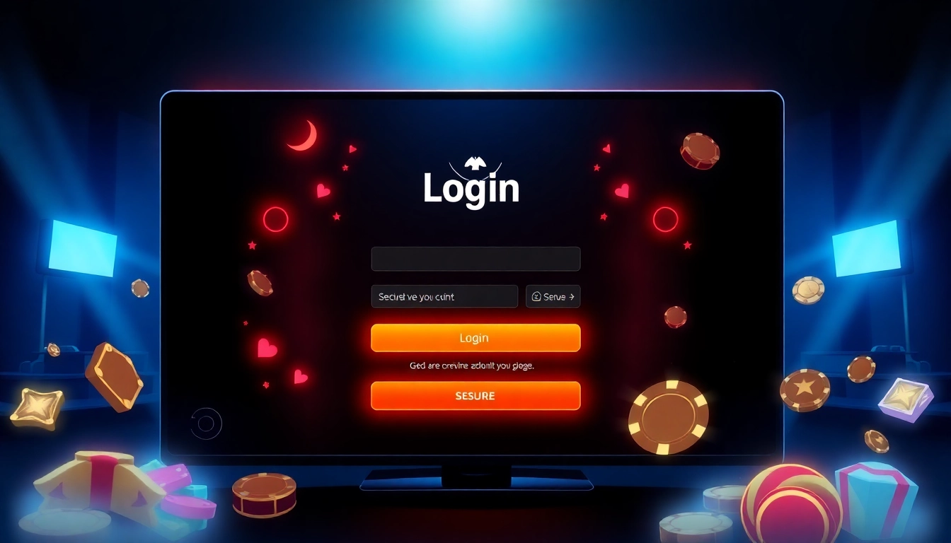 CK4444 login portal showcasing a secure, user-friendly interface with vibrant casino visuals for seamless access.