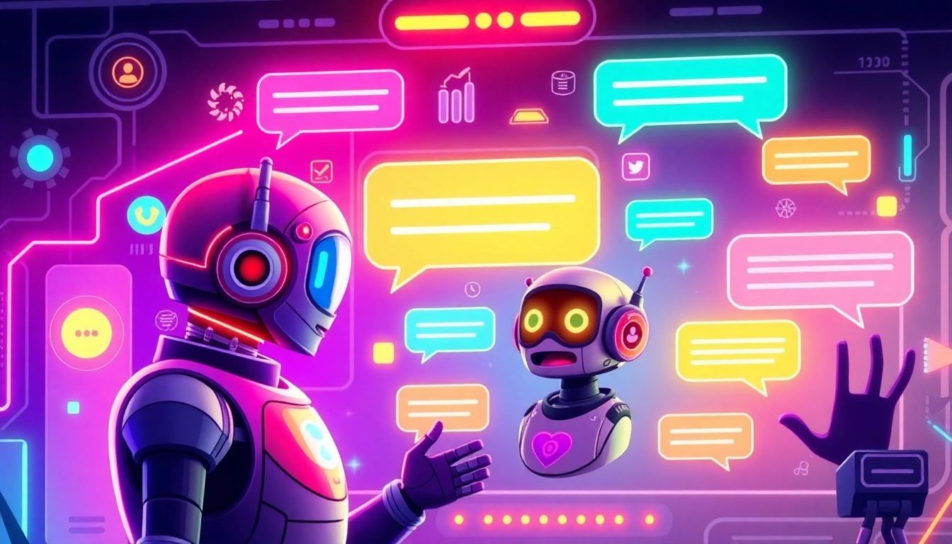 Spicy AI Chat app interface with vibrant visuals, engaging characters, and dynamic design enhancing user interaction.