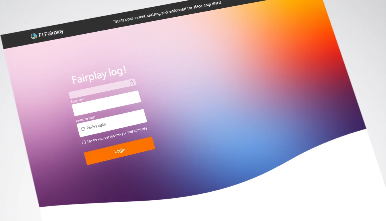 Accessible fairplay login page shown on a mobile device with prominent login fields, symbolizing secure, easy access to India’s top sports betting platform, ensuring user trust and quick entry.