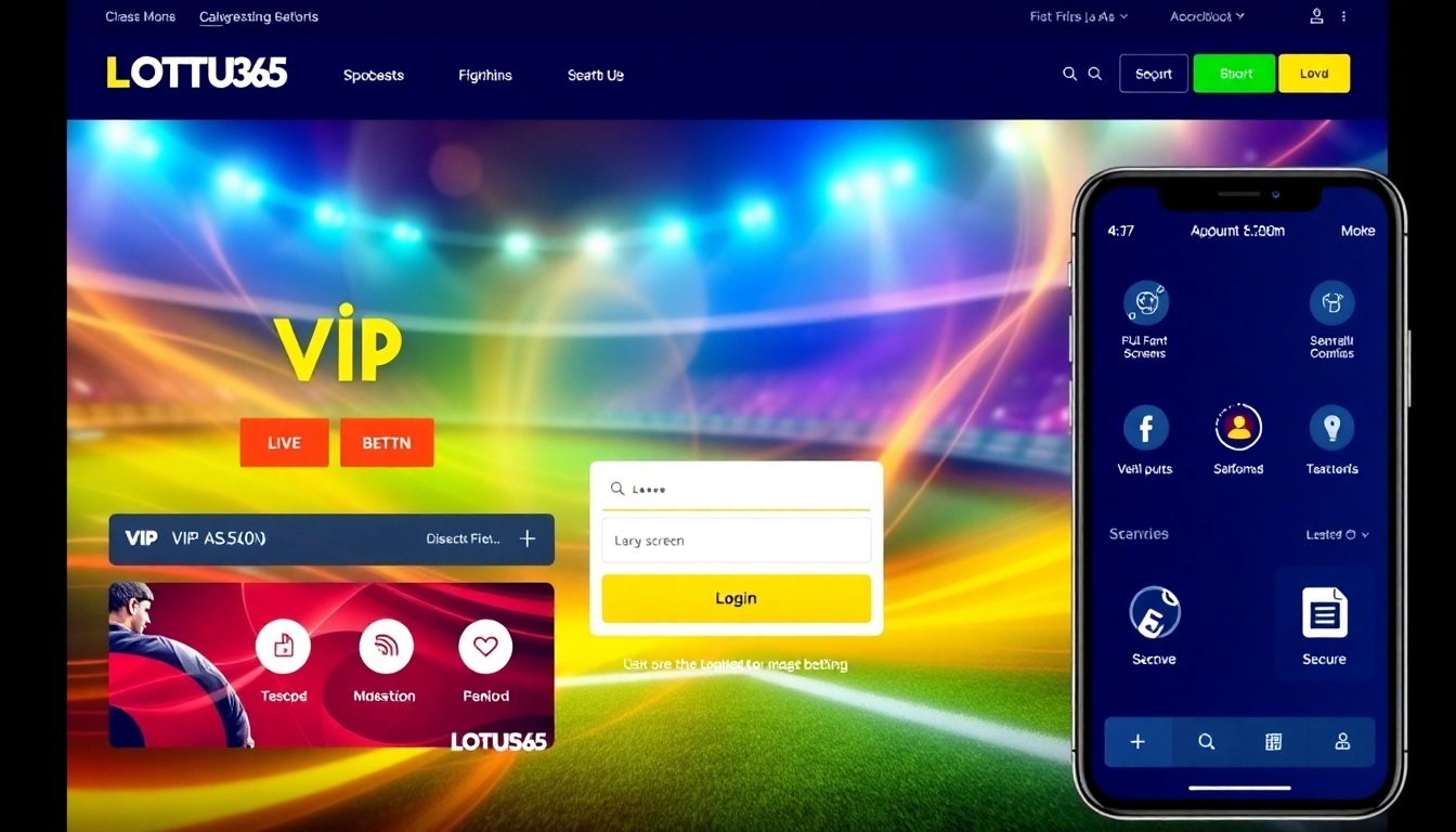 Secure LOTUS365 vip login on mobile device showcasing live betting and fast payouts with vibrant interface and modern design accessible for Indian bettors.